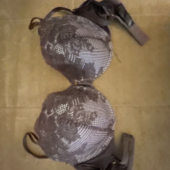 NATORI Full figured Lace Bra grey purple 36D Excellent condition 💜 - Picture 4 of 7